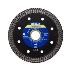 Kobalt CTM04P 4-in Wet/Dry Turbo Rim Diamond Saw Blade