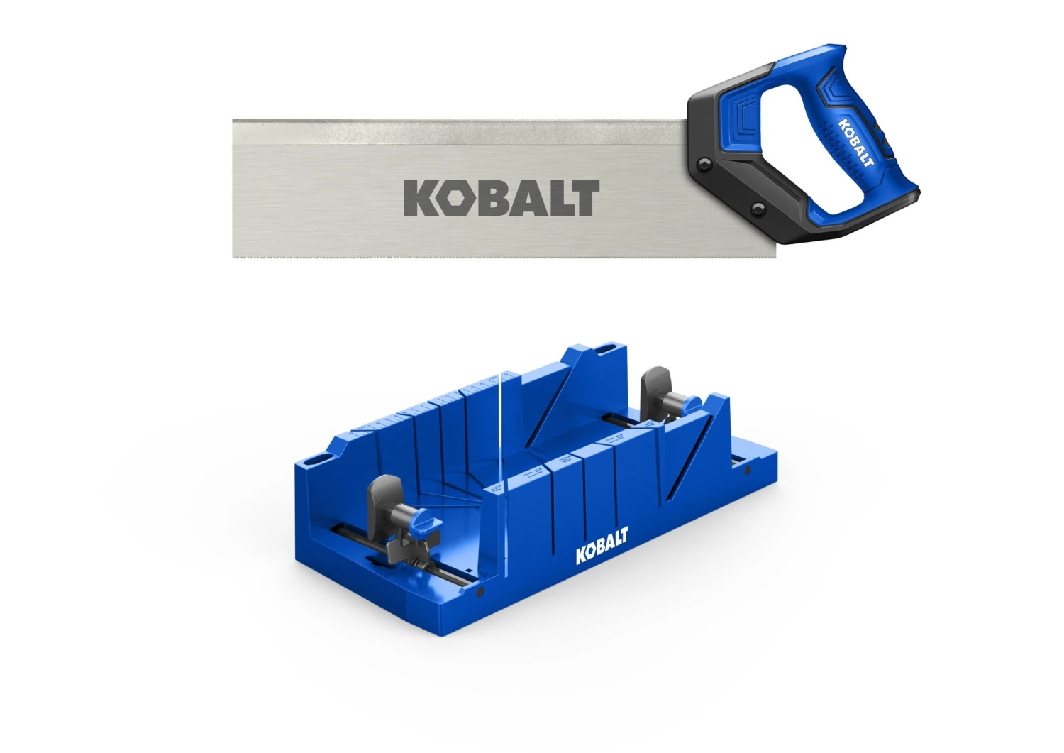 Kobalt Miter Box Included 14-in Fine Finish Cut Back Saw 1 Kobalt Miter Box Included 14-in Fine Finish Cut Back Saw