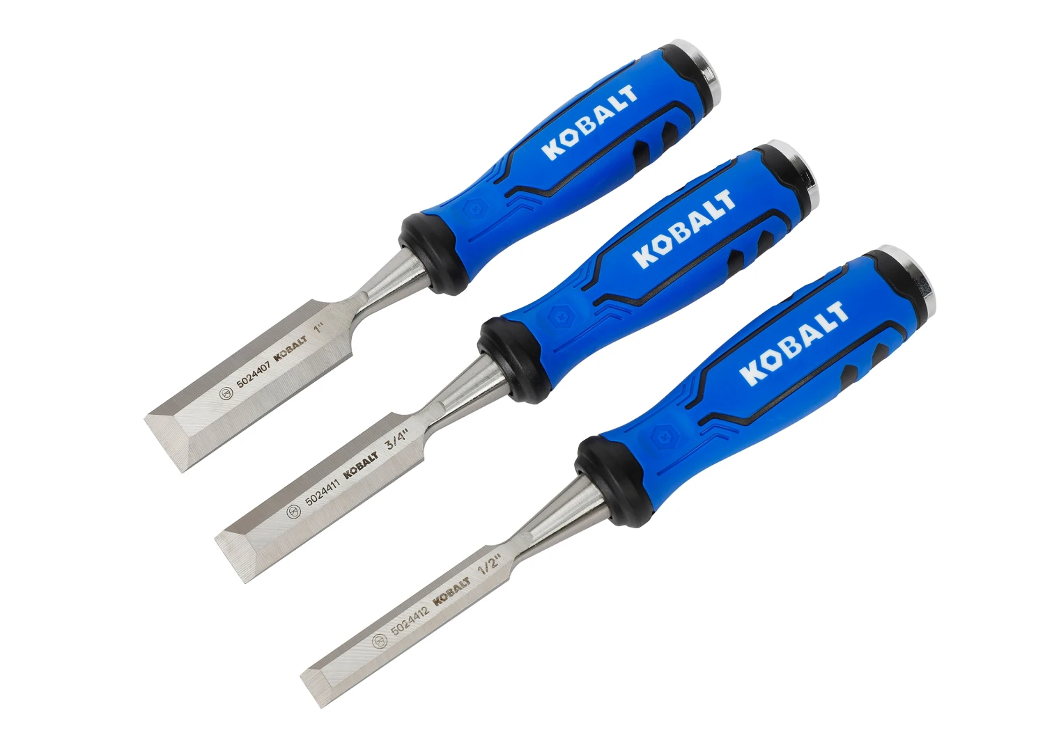 Kobalt 3 -Pack Woodworking Chisel Set 1 Kobalt 3 -Pack Woodworking Chisel Set