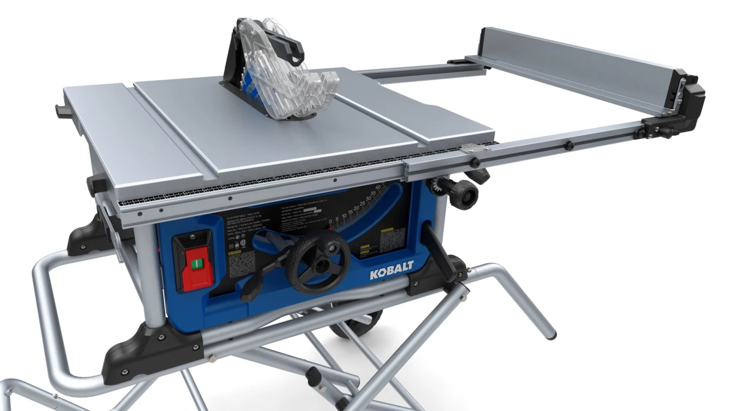Kobalt 10-in 15 -Amp 120 -Volt Portable Jobsite Table Saw With Gravity Rise Stand 5 Kobalt 10-in 15 -Amp 120 -Volt Portable Jobsite Table Saw With Gravity Rise Stand - Image 5