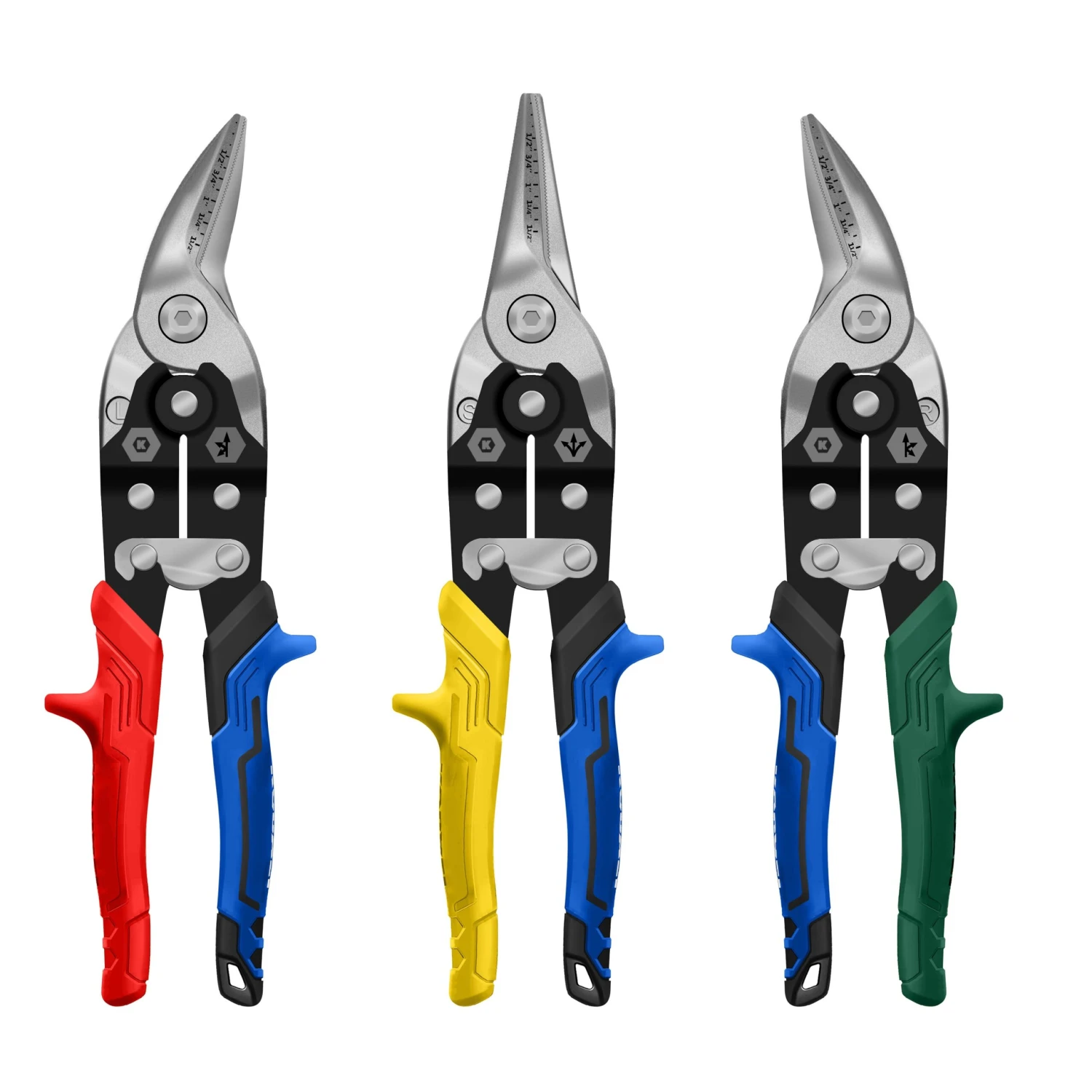 Kobalt 3pc Carbon Steel Snips 1 Kobalt 3pc Carbon Steel Snips
