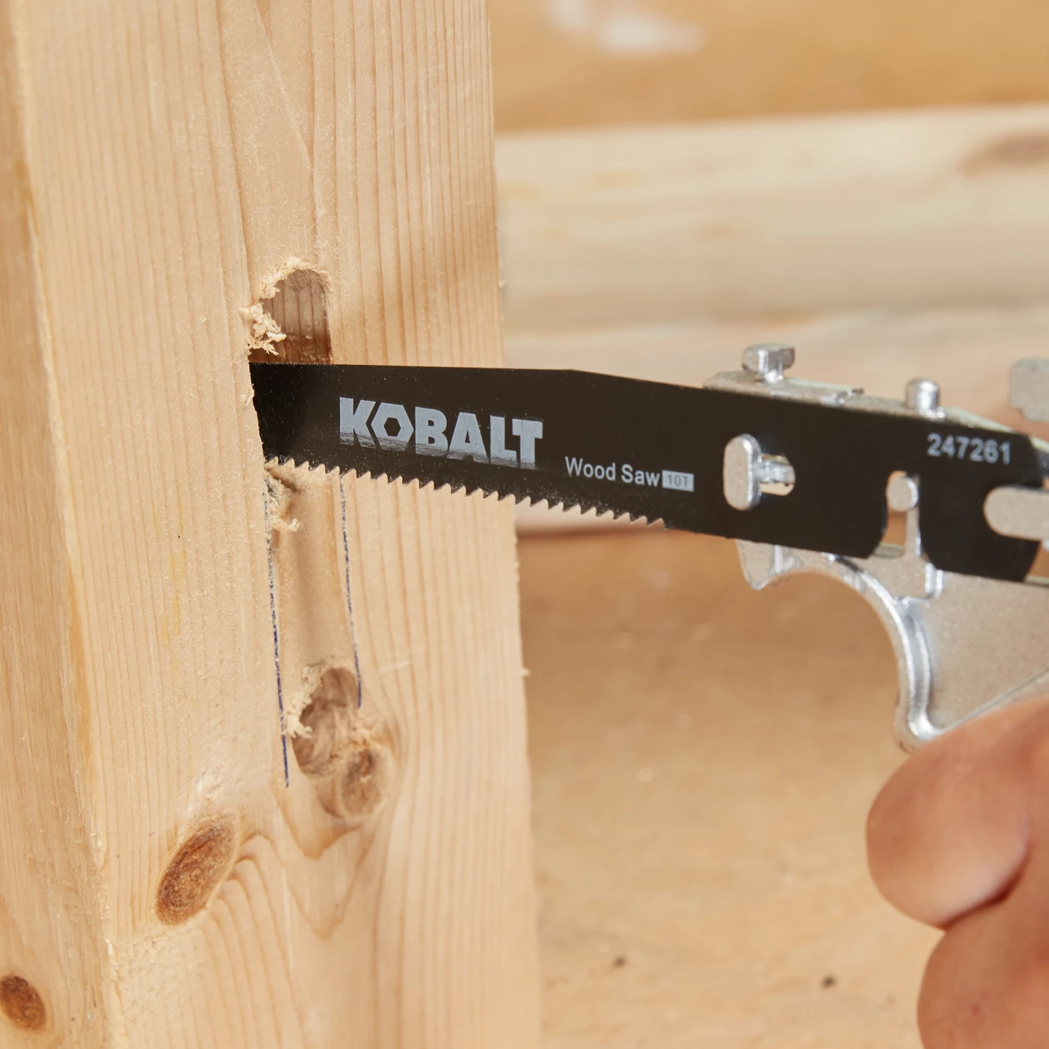 Kobalt 7.5-in Cross-cutting Keyhole Saw 7 Kobalt 7.5-in Cross-cutting Keyhole Saw - Image 7