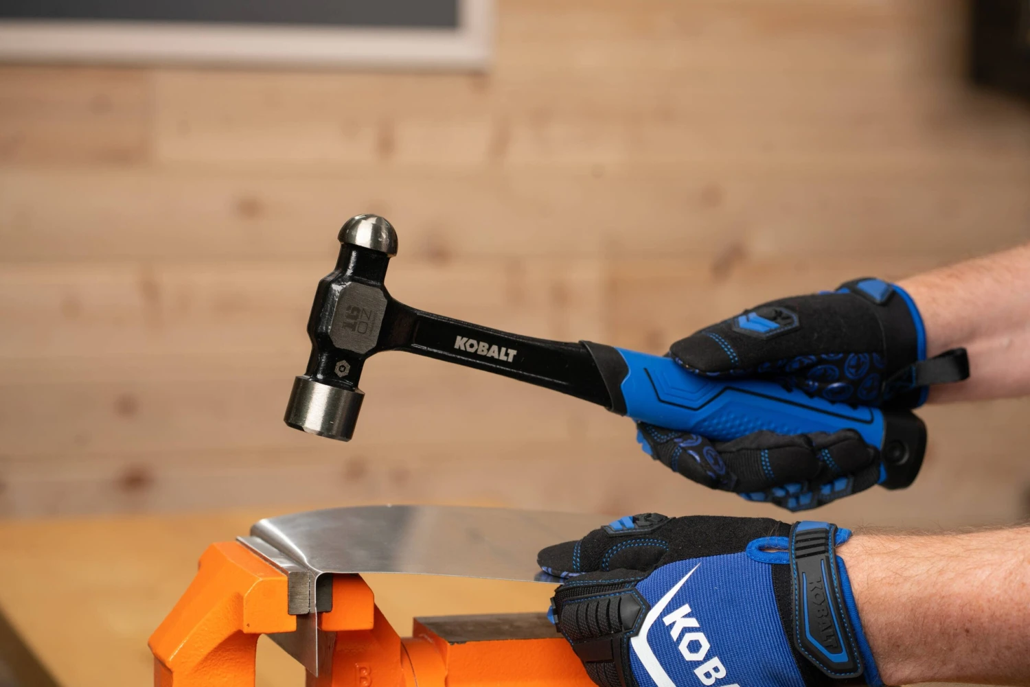 Kobalt 16 -oz Steel Head Steel Handle Ball Peen Hammer 6 Kobalt 16 -oz Steel Head Steel Handle Ball Peen Hammer - Image 6