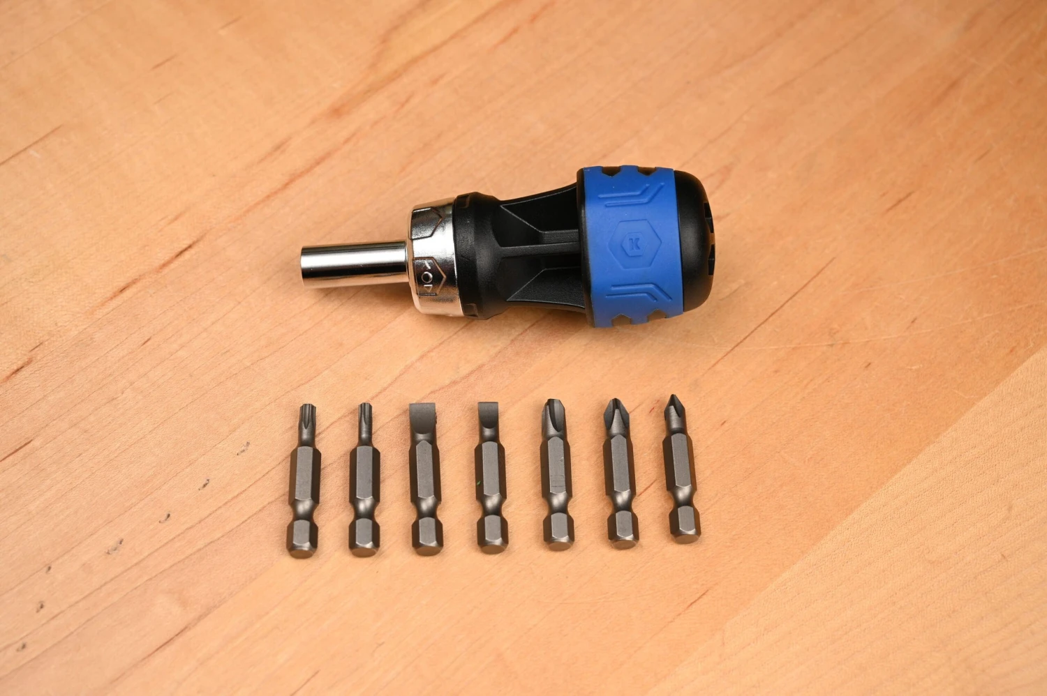 Kobalt Stubby 8 -Piece 2-in Ratcheting Multi-Bit Combination Tip Screwdriver Set 2 Kobalt Stubby 8 -Piece 2-in Ratcheting Multi-Bit Combination Tip Screwdriver Set - Image 2