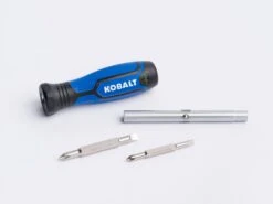 Kobalt 6-in-1 Blue 4 -Piece 2-in Combination Tip Screwdriver