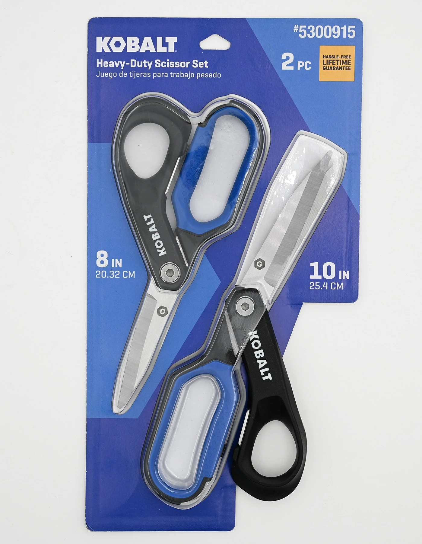 Kobalt Stainless Steel 2pc Heavy-Duty Scissors 2 Kobalt Stainless Steel 2pc Heavy-Duty Scissors - Image 2