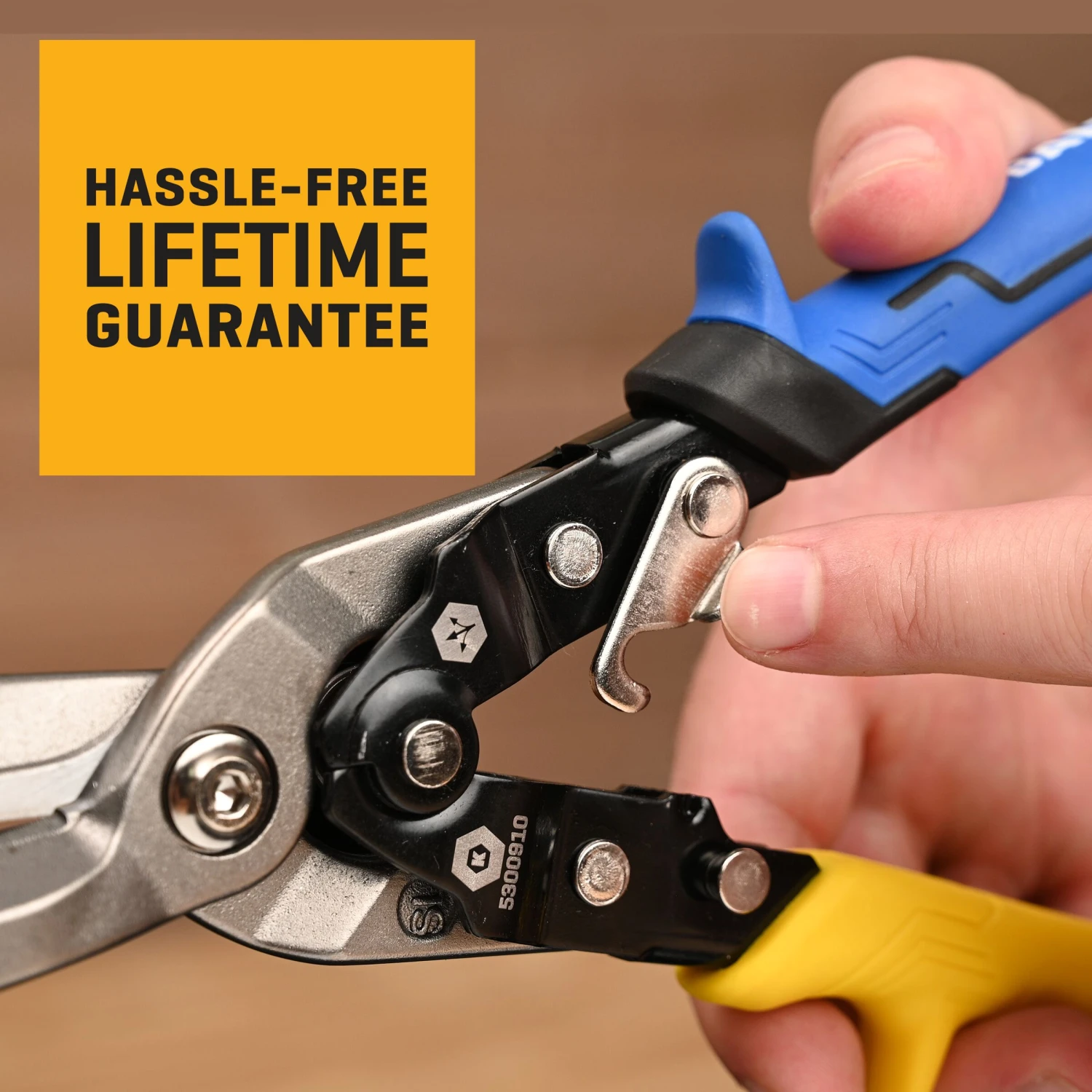 Kobalt 60Crv Straight Long Cut Snips 4 Kobalt 60Crv Straight Long Cut Snips - Image 4