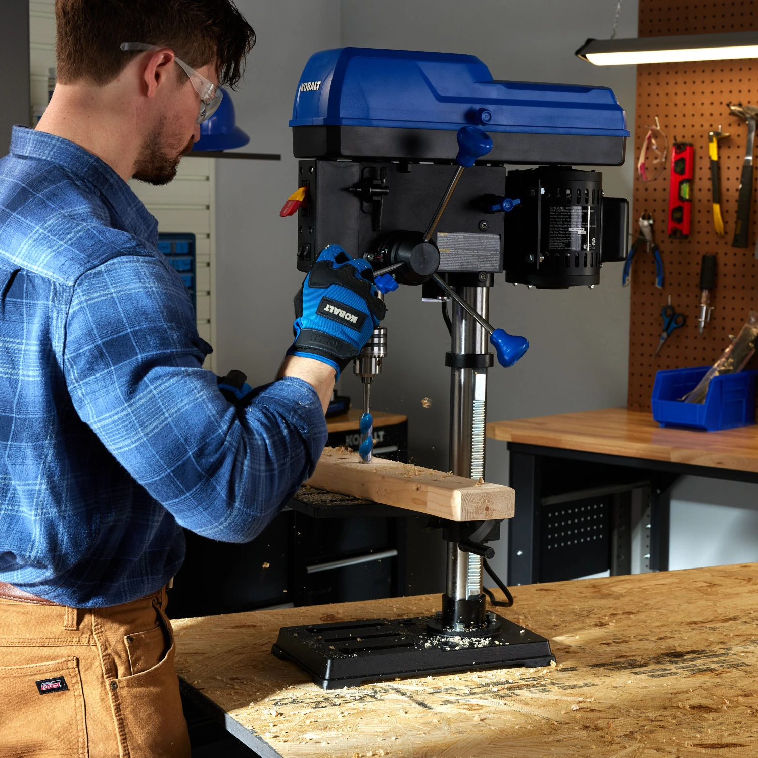 Kobalt 6.5 -Amp 5 -Speed Bench Drill Press 2 Kobalt 6.5 -Amp 5 -Speed Bench Drill Press - Image 2