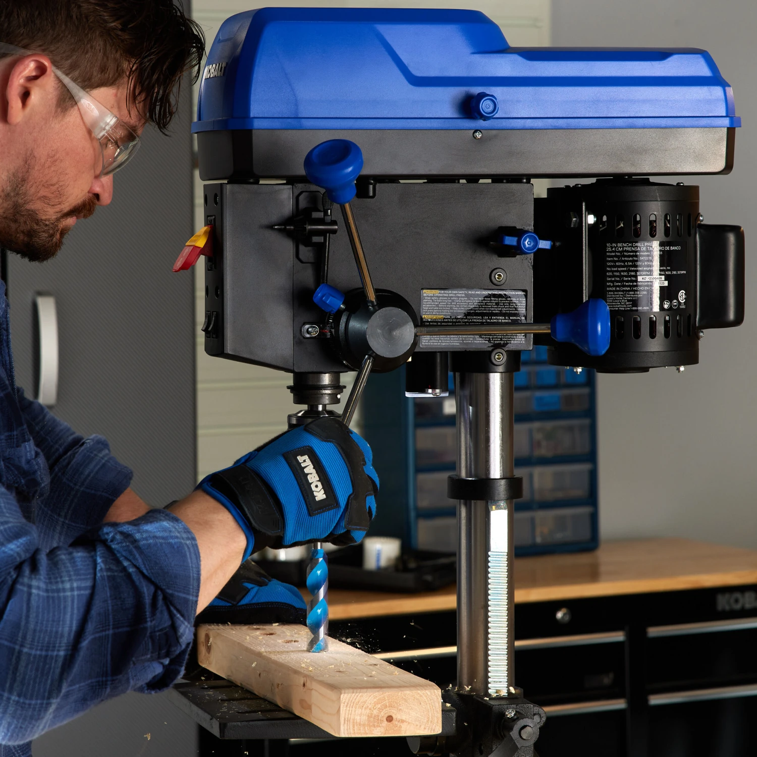 Kobalt 6.5 -Amp 5 -Speed Bench Drill Press 3 Kobalt 6.5 -Amp 5 -Speed Bench Drill Press - Image 3