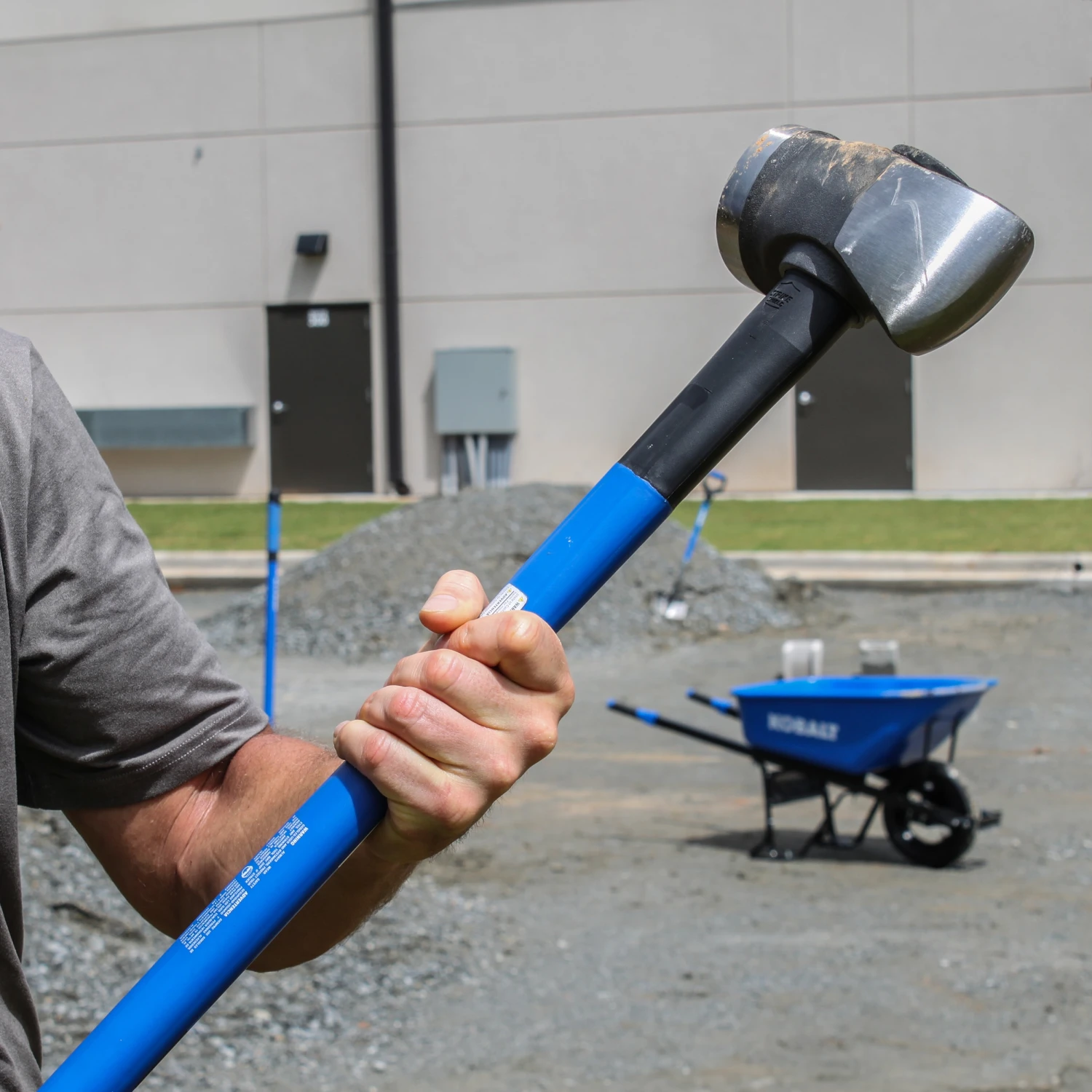 Kobalt 10 -lb Steel Head Fiberglass Handle Demolition Sledge Hammer 12 Kobalt 10 -lb Steel Head Fiberglass Handle Demolition Sledge Hammer - Image 12