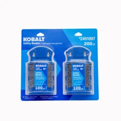 Kobalt 3/4-in Carbon Steel Utility Razor Blade ( 200 -Pack )