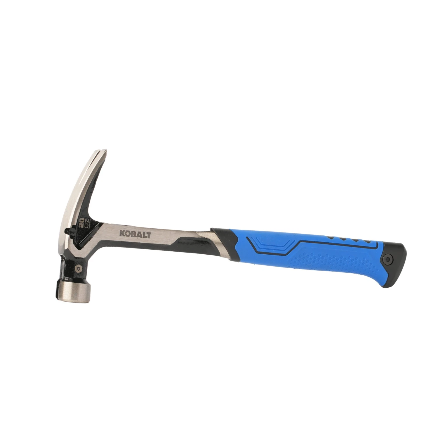 Kobalt 20 -oz Steel Head Steel Handle Rip Claw Hammer 2 Kobalt 20 -oz Steel Head Steel Handle Rip Claw Hammer - Image 2