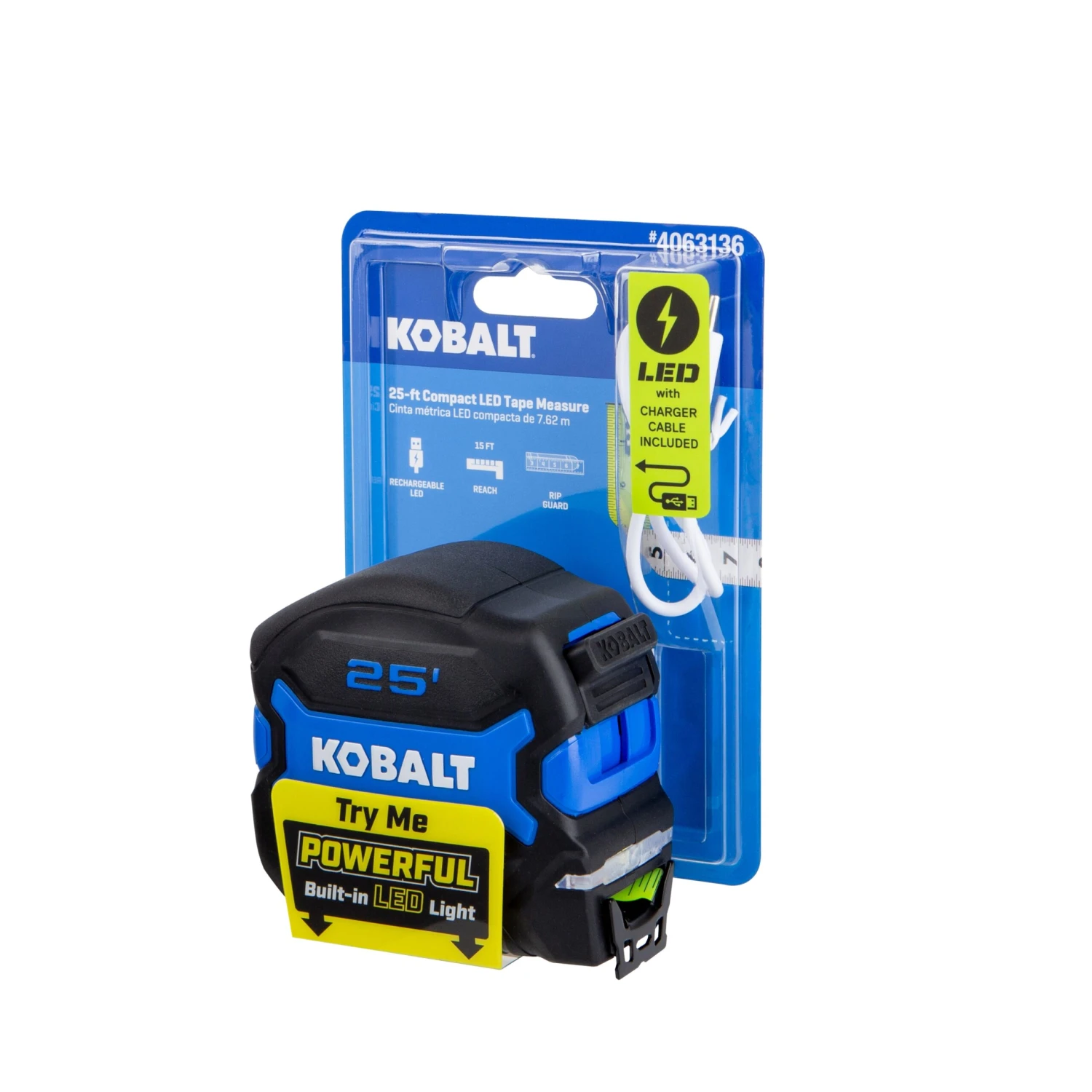 Kobalt LED 25-ft Tape Measure 16 Kobalt LED 25-ft Tape Measure - Image 16
