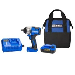 Kobalt 24-volt Variable Speed Brushless 1/2-in Drive Cordless Impact Wrench (Battery Included And Charger Included)