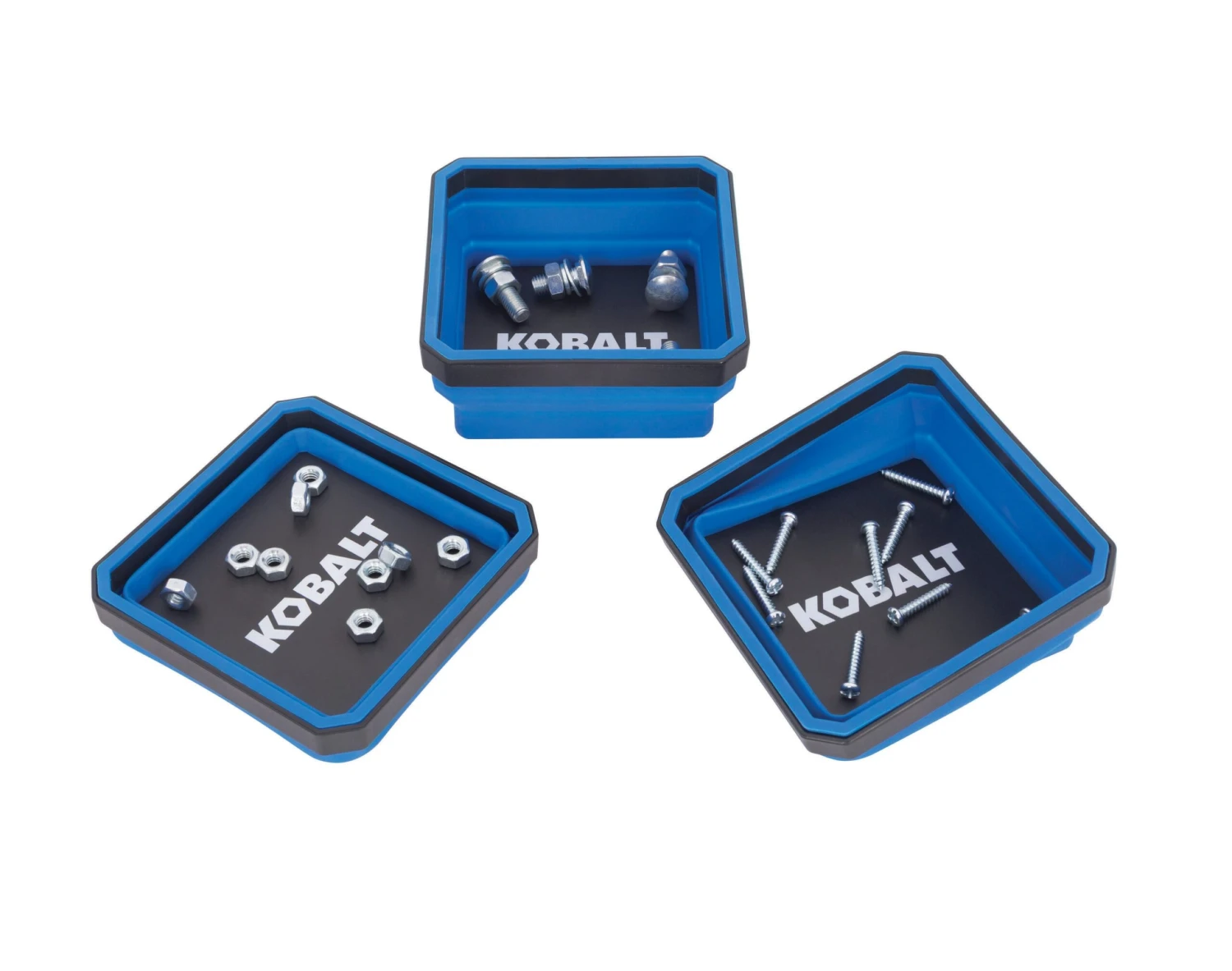 Kobalt Silicone Storage Tray 3 Magnetic Collapsible Parts Trays 6 Kobalt Silicone Storage Tray 3 Magnetic Collapsible Parts Trays - Image 6