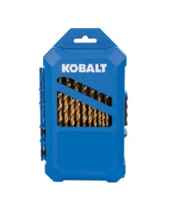 Kobalt 29 -Piece X Titanium Coated HSS Jobber Length Twist Drill Bit Set