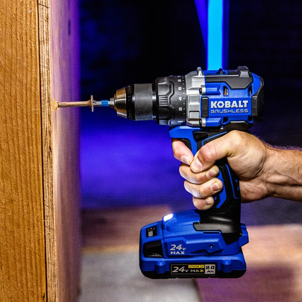 Kobalt 24-volt 4 -Tool Brushless Power Tool Combo Kit ( 1 -Batteries Included And Charger Included ) 7 Kobalt 24-volt 4 -Tool Brushless Power Tool Combo Kit ( 1 -Batteries Included And Charger Included ) - Image 7