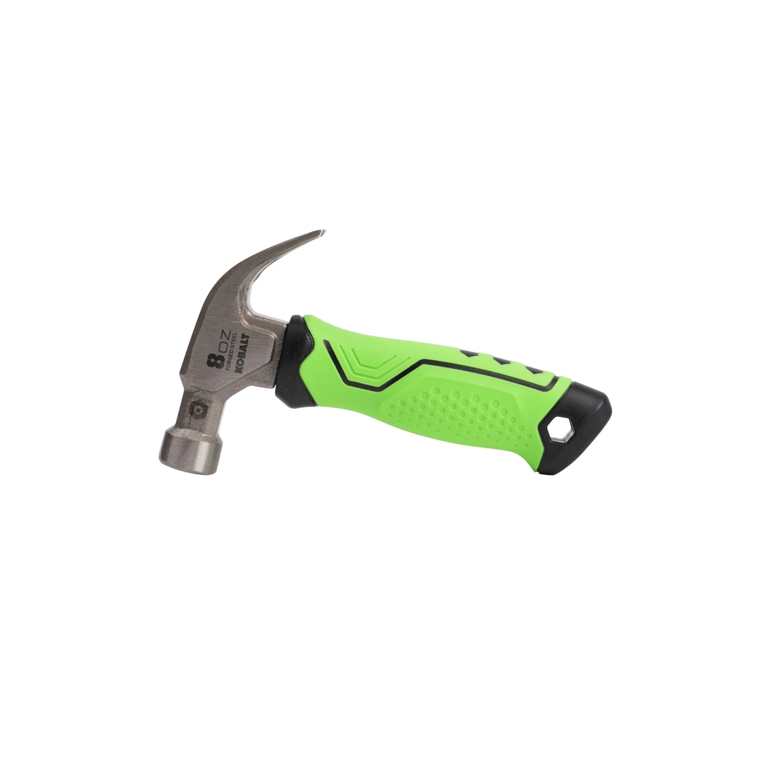 Kobalt High-Vis 8 -oz Steel Head Plastic Handle Claw Hammer 2 Kobalt High-Vis 8 -oz Steel Head Plastic Handle Claw Hammer - Image 2