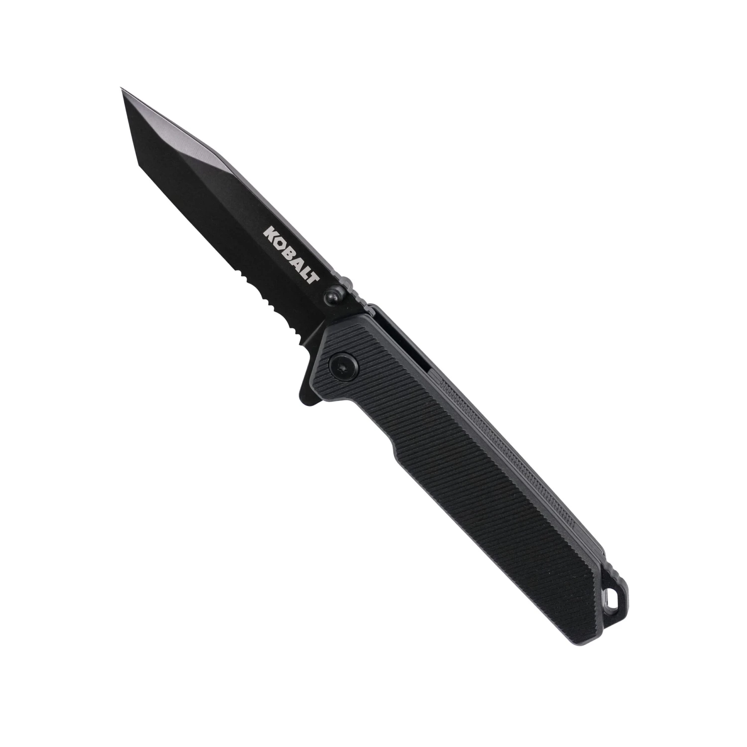 Kobalt 3.5-in Stainless Steel Flip-out Pocket Knife 1 Kobalt 3.5-in Stainless Steel Flip-out Pocket Knife