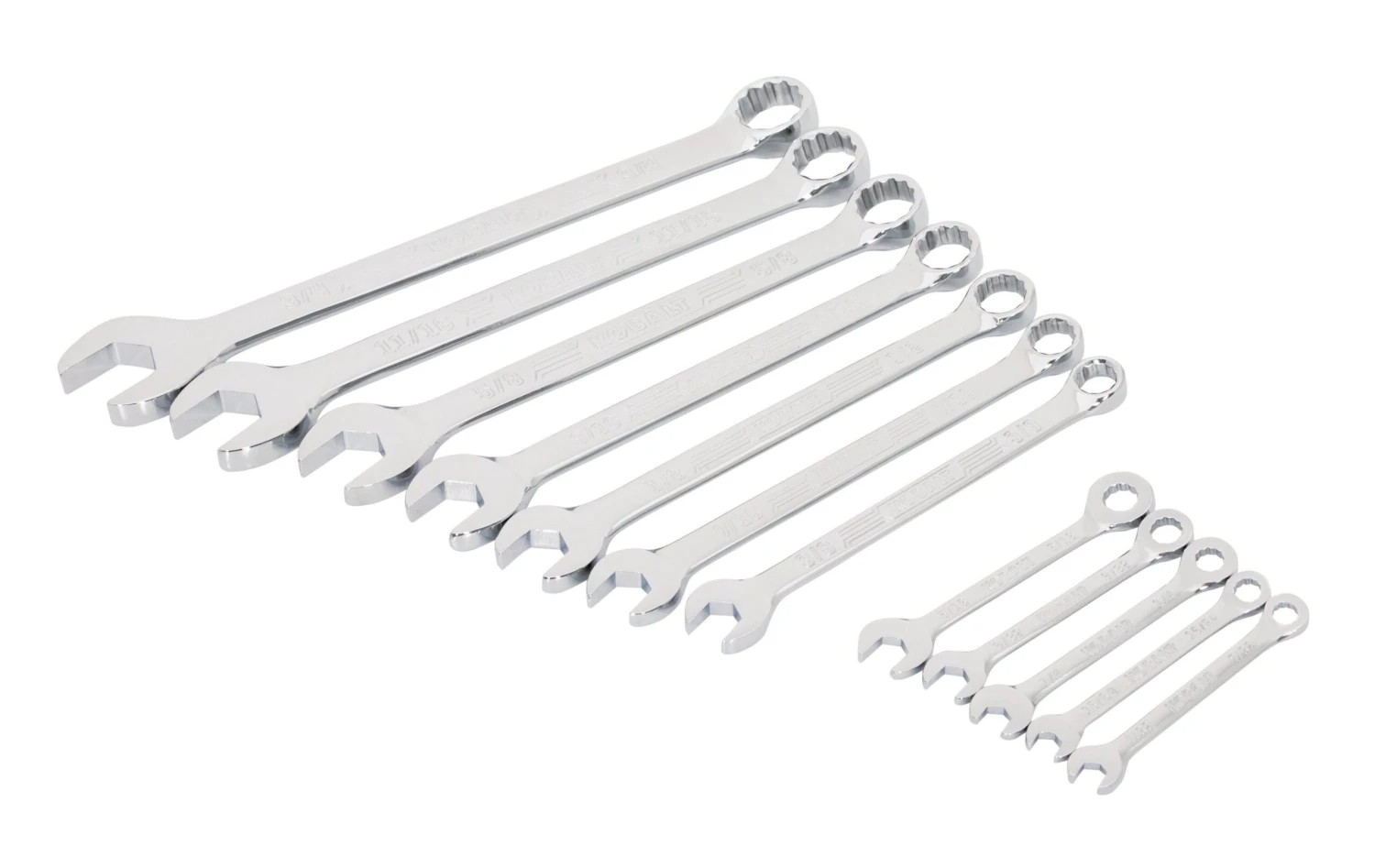 Kobalt 24 -Piece Set 12-point Metric And Standard (SAE) Standard Combination Wrench (no Case) 4 Kobalt 24 -Piece Set 12-point Metric And Standard (SAE) Standard Combination Wrench (no Case) - Image 4